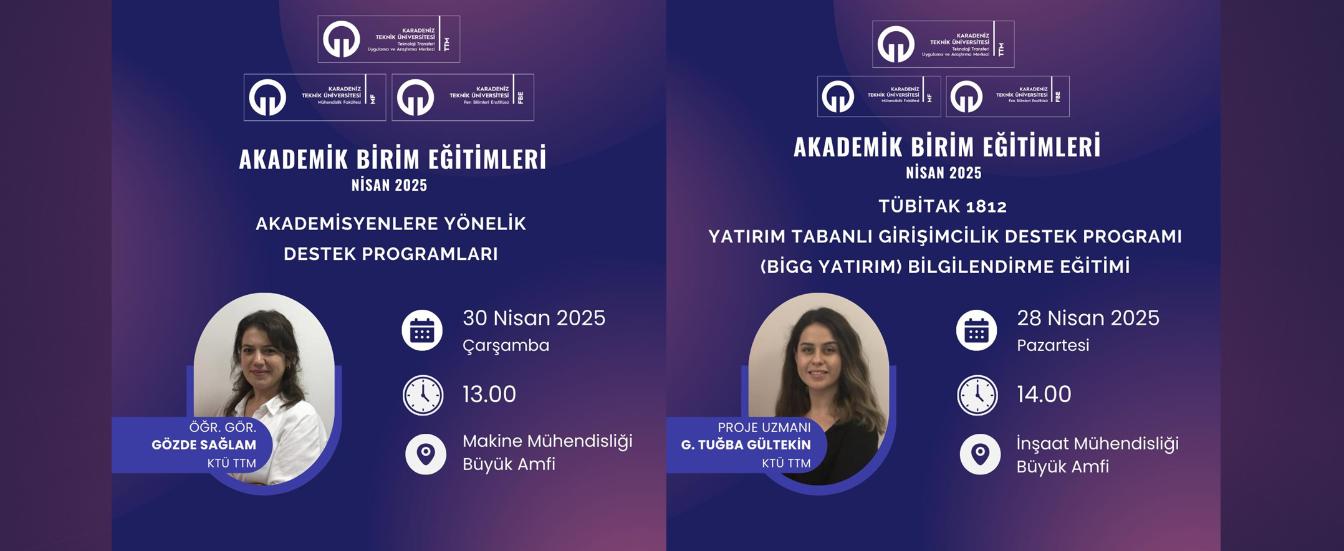 Akademik Birim Eğitimleri
