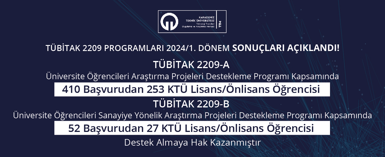 TÜBİTAK 2209 Programları 2024/1. Dönem Sonuçları Açıklandı!