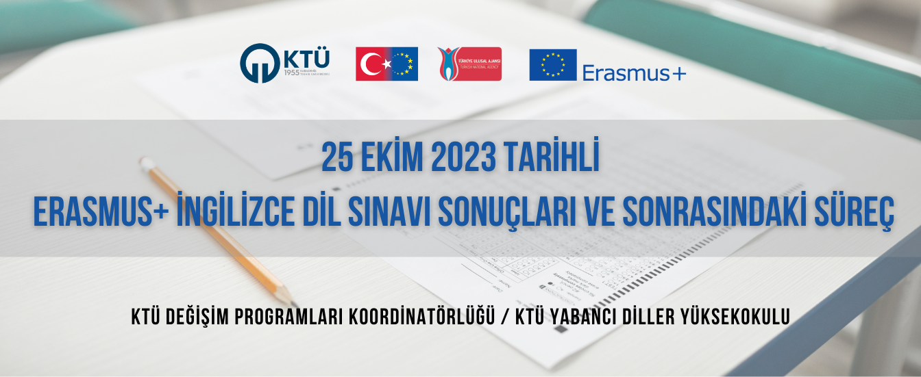 25 EKİM 2023  DİL SINAVI SONUÇLARI