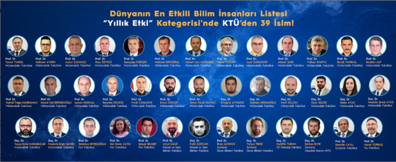 Akademisyenimiz, Dünyanın En Etkili Bilim İnsanları Listesinde!