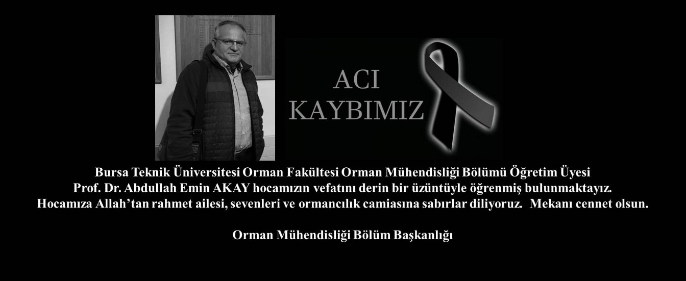 Acı kaybımız
