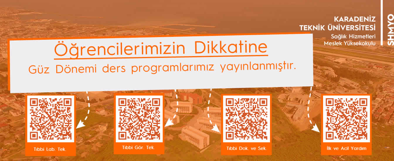 25-26 Ders Programları