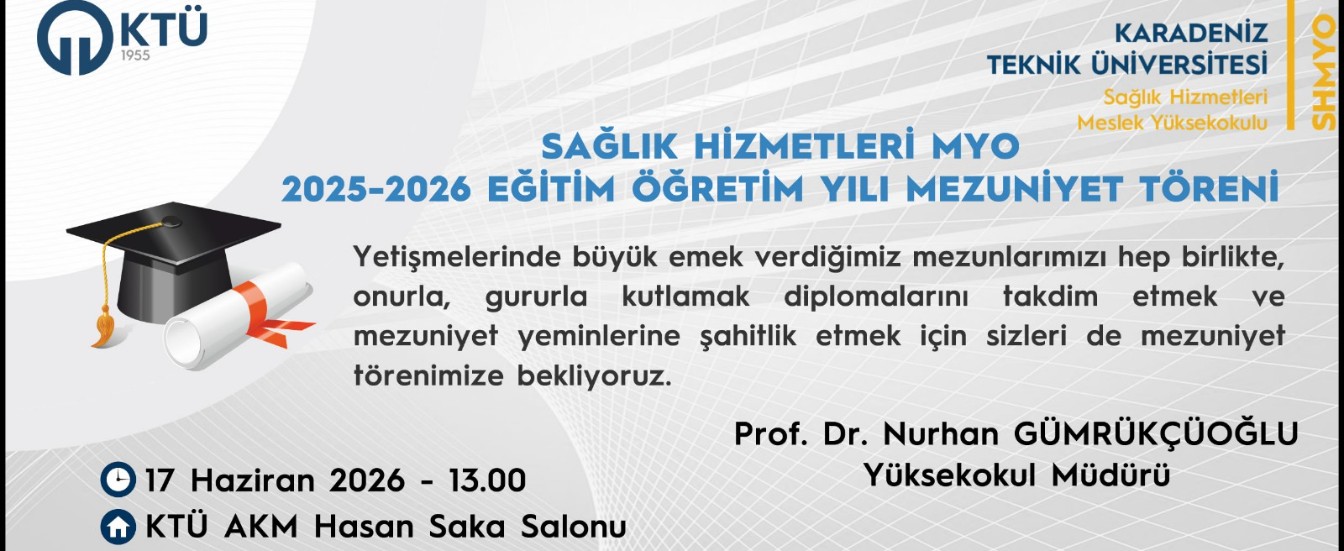2025-2026 EĞİTİM-ÖĞRETİM YILI MEZUNİYET TÖRENİ