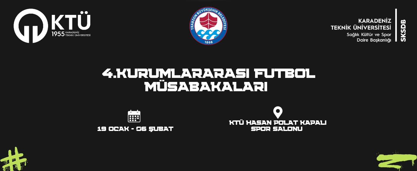 4. KURUMLARARASI FUTBOL MÜSABAKALARI