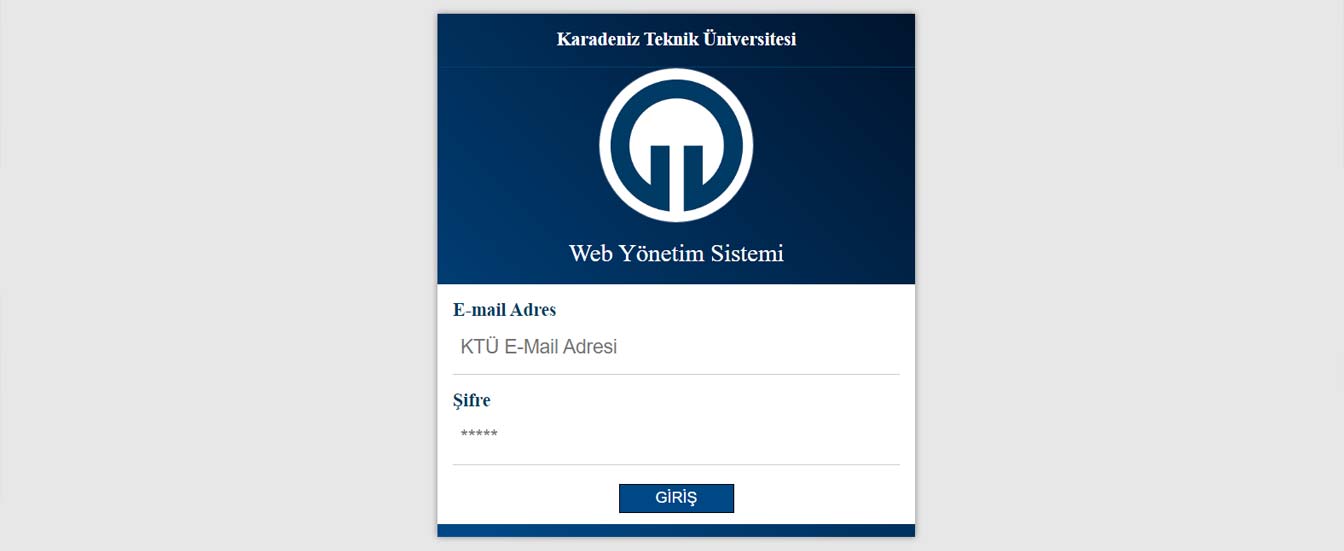 Web Yönetim Sistemi