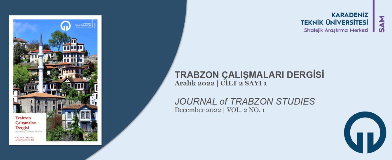 Trabzon Çalışmaları Dergisi | Cilt 2 Sayı 1