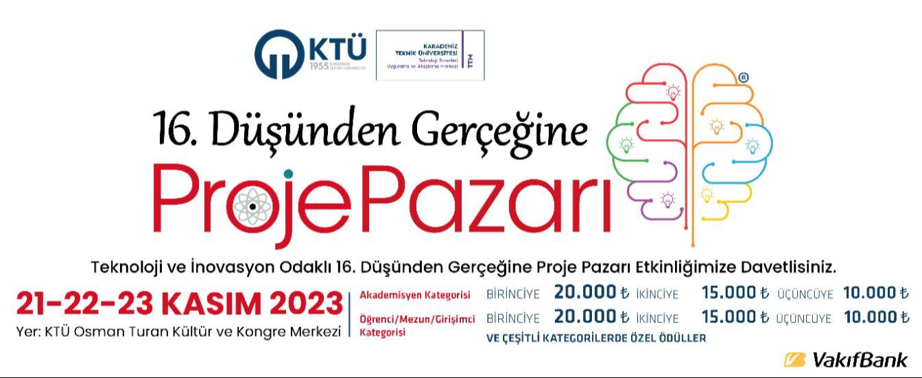 16. Düşünden Gerçeğine Proje Pazarı