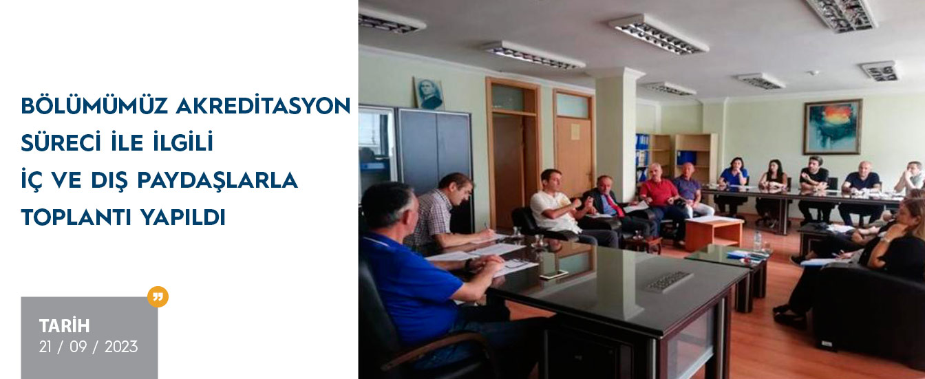 AKREDİTASYON TOPLANTISI