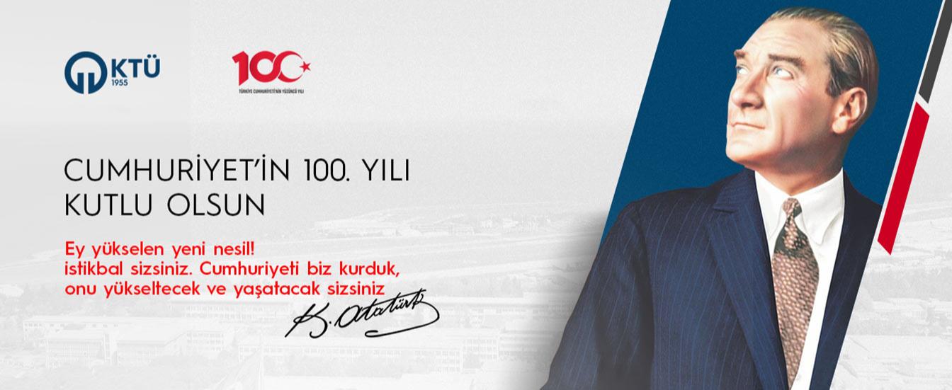 Cumhuriyet'in 100. Yılı Kutlu Olsun