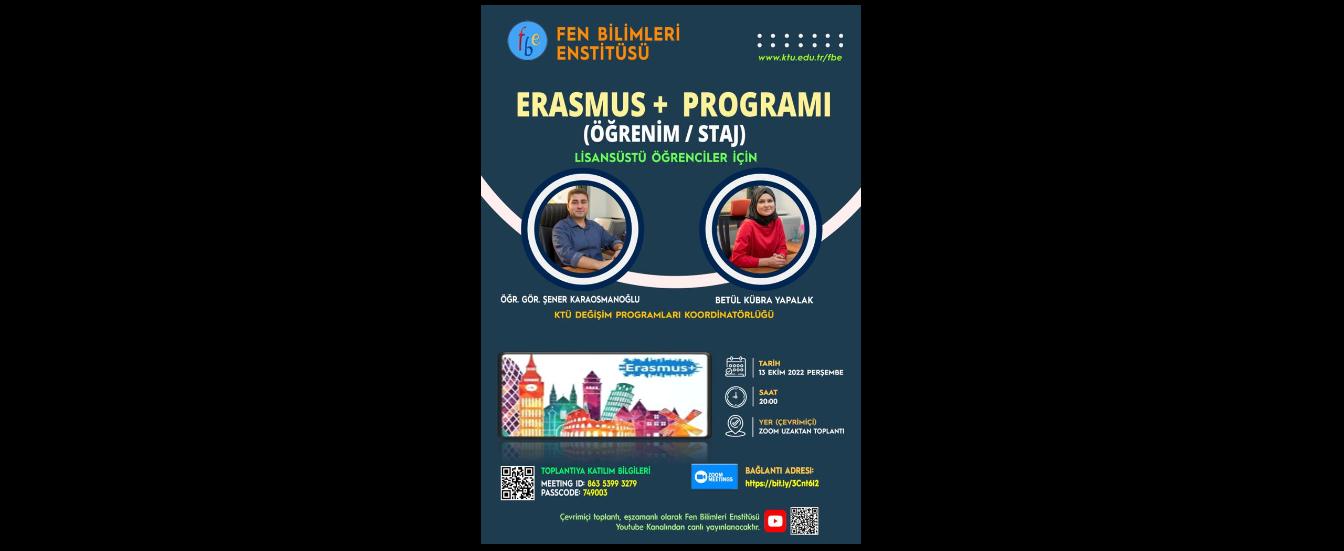 Erasmus+ Programı Bilgilendirme