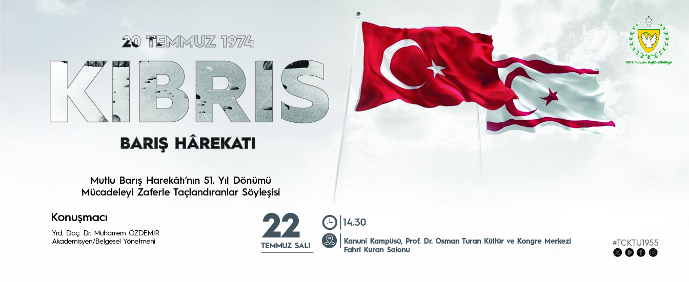 Kıbrıs Barış Harekâtı 51. Yıl Dönümü Programı
