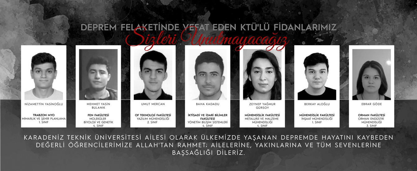 Deprem Başsağlığı Öğrenci