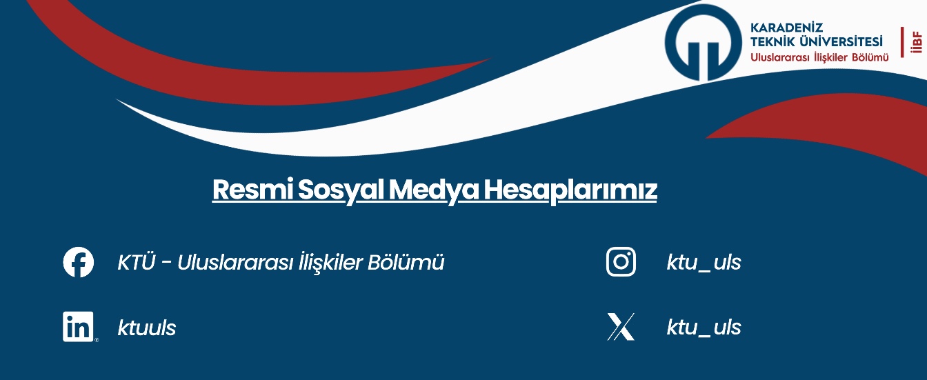 Resmi Sosyal Medya Hesaplarımız