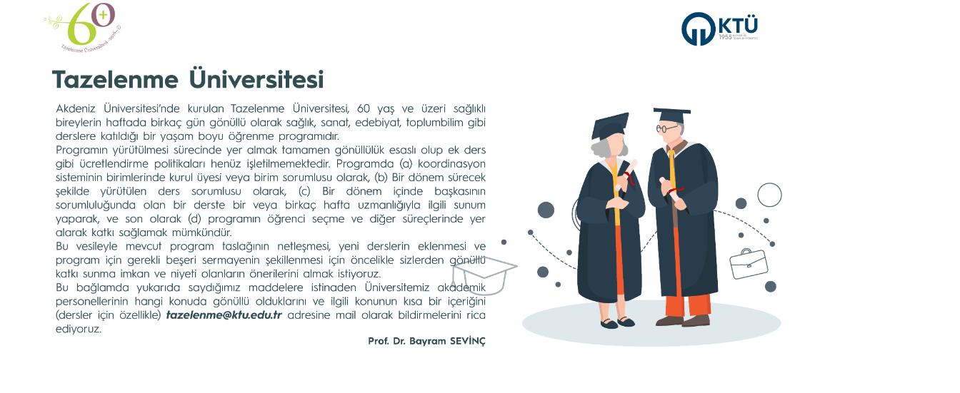 Tazelenme Üniversitesi